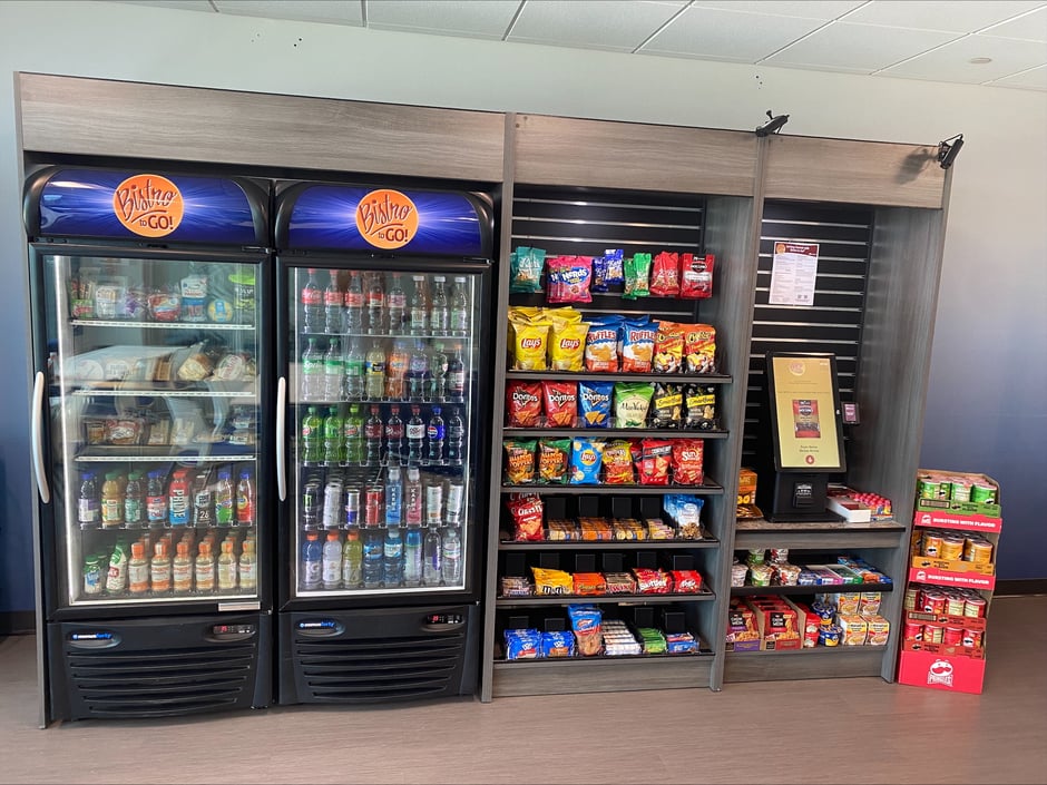 free vending machine placement and setup